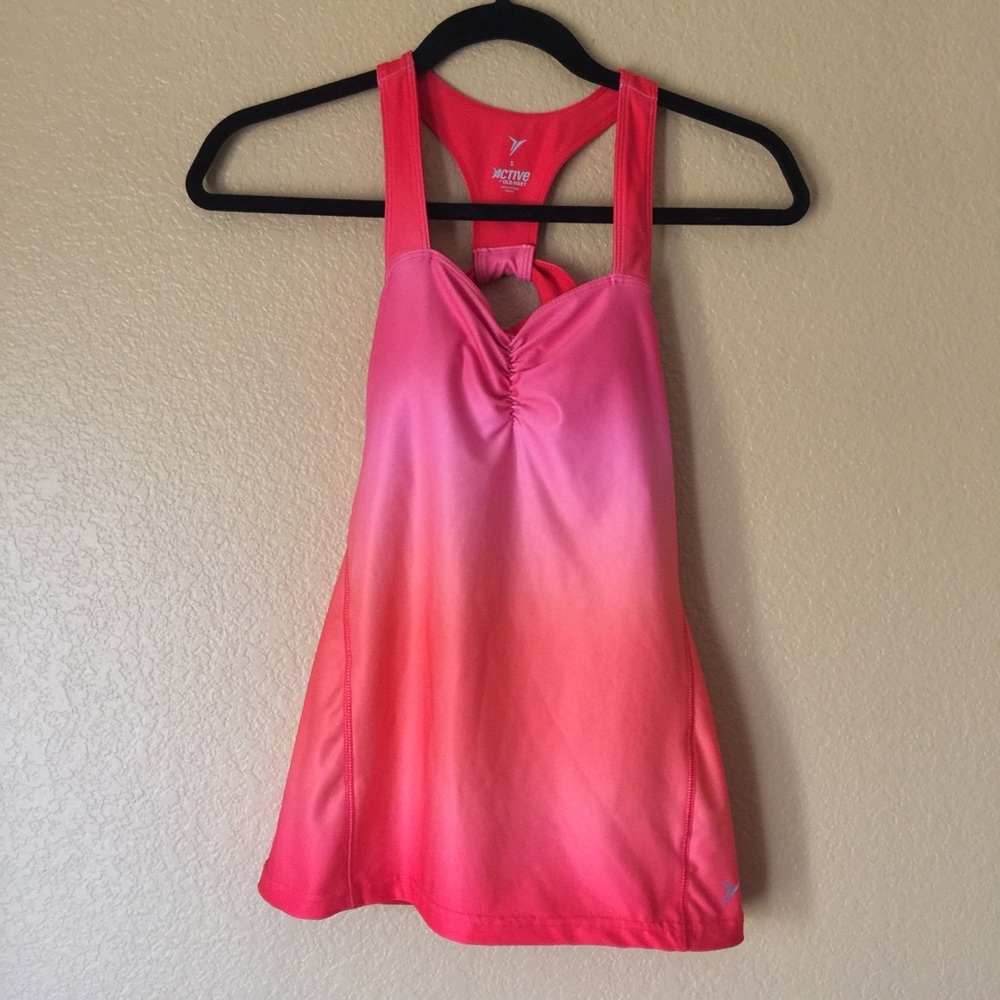 Old Navy Crossback Keyhole Performance Tank - S